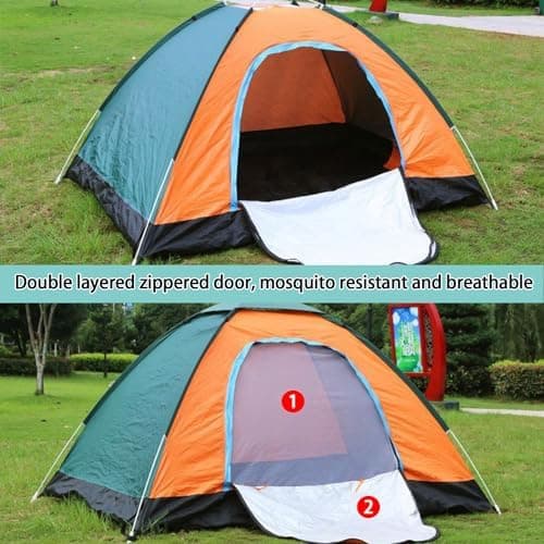 2-Personen Pop-Up-Wurfzelt für Outdoor- und Campingvergnügungen
| Wasserdichtes Automatisches Kuppelzelt für Strand und