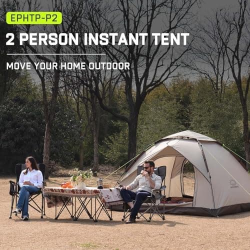 Camping 2 Mann Wasserdichtes Pop Up Zelt 2 Personen Trekking & Festival Igluzelt Sekundenzelt 230x170x135cm Perfekter Wi