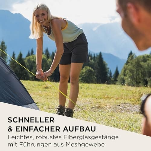 Coleman Darwin 3 Zelt - 100% wasserdicht, leichtes 3-Personen Campingzelt - perfekt für Wanderer und Familien