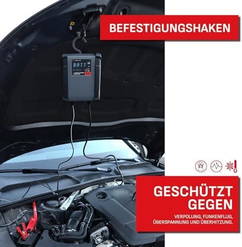 Schumacher Rugged SPX 458 Automatisches und intelligentes Lade- und Erhaltungsgerät - für Motorrad, Auto, Boot, Schutzar