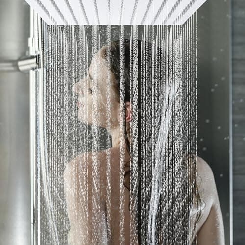 Regendusche 12 Zoll Edelstahl 304 Anti-Kalk-Düsen
| 30 x 30cm Regendusche 12 Zoll Duschkopf Kopfbrause
| 12 Zoll Anti-K