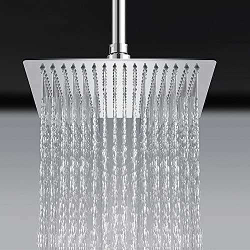 Regendusche Duschkopf 16 Zoll Edelstahl Spiegeleffekt
| 304 Edelstahl Duschkopf Wasserfall Spange Bad
| Duschkopf 16 Zo