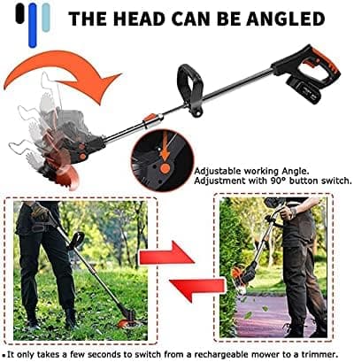 Akku Rasentrimmer 24V für professionelle Rasenkantenschneider & Freischneider
| Akku Rasentrimmer 24V 90° drehbar für p