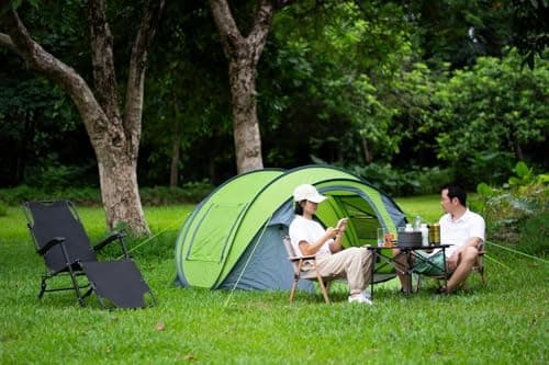 Three Bears 3-4 Personen Zelt - Schnell & Einfach aufbaufbar, Ideal für Camping & Outdoor-Abenteuer - Automatischer Aufb
