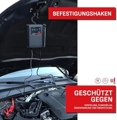 Schumacher Rugged SPX 458 Automatisches und intelligentes Lade- und Erhaltungsgerät - für Motorrad, Auto, Boot, Schutzar