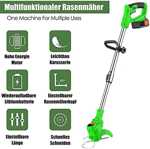 Akku Rasentrimmer 24V für professionelle Rasenkantenschneider & Freischneider
| Akku Rasentrimmer 24V 90° drehbar für p