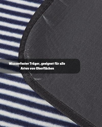 Haus & Garten Outdoor Picnic Blanket Wasserdich Marineblau
| Weiche Stranddecke 200 x 150cm Outdoor Picnic Mat
| Campin