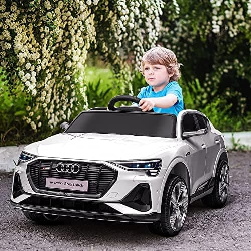 HOMCOM Elektro Kinderauto Audi E-tron, Fernbedienung, Musik, Sicherheitsgurt, Rosa  
HOMCOM Elektro Kinderauto 12V, Elek