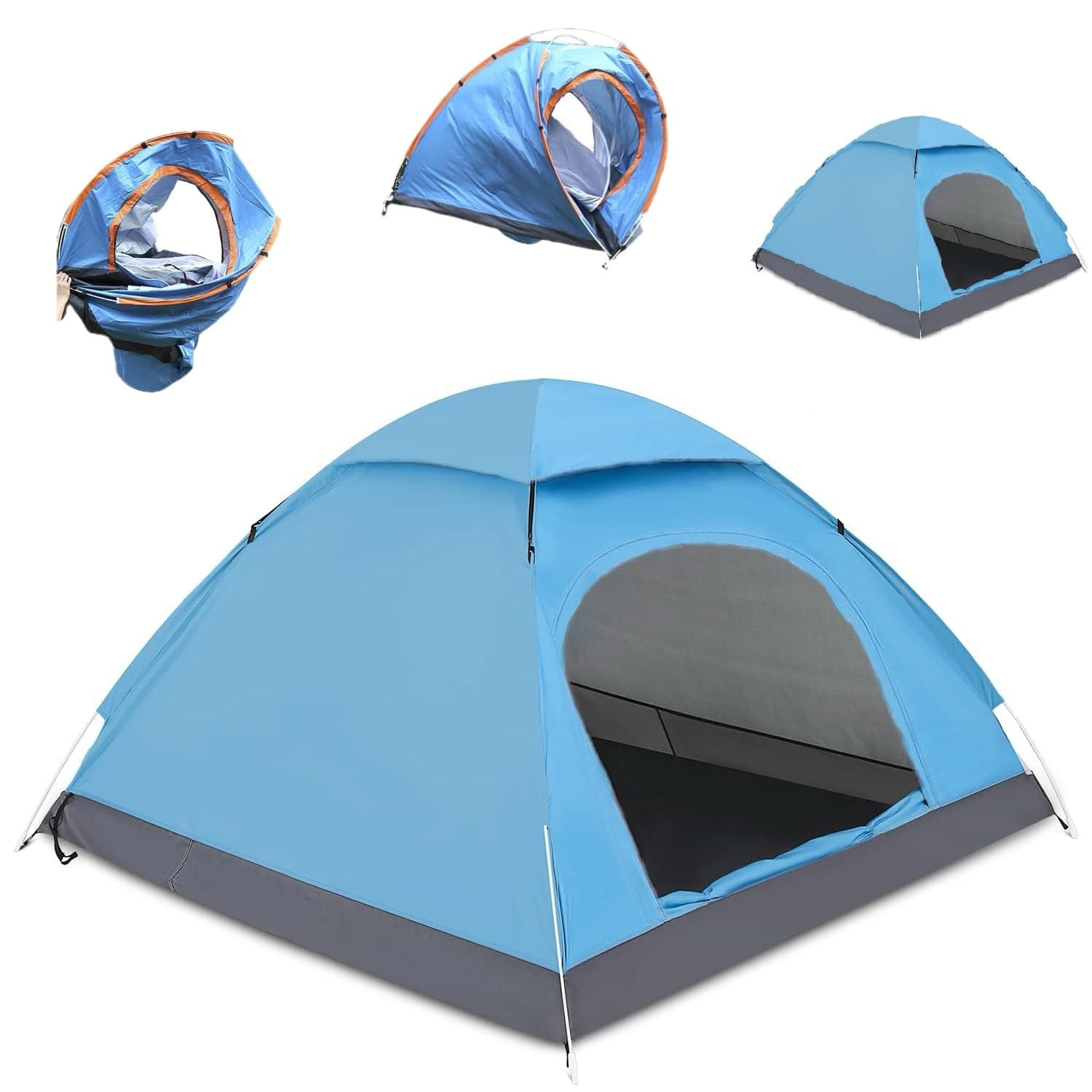 Wasserdichtes 2-Personen-Wurfzelt, ultraleicht, ideal für Outdoor-Reisen
| Automatisches Pop Up Zelt 2 Personen, winddi