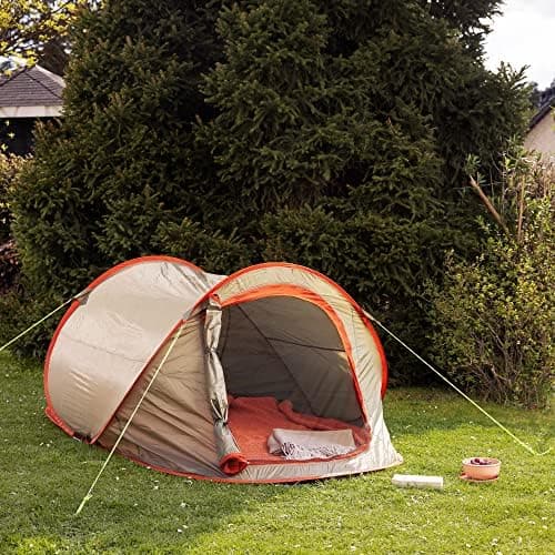 JEMIDI Pop Up Zelt für 2 Personen - wasserdicht - Campen im Freien