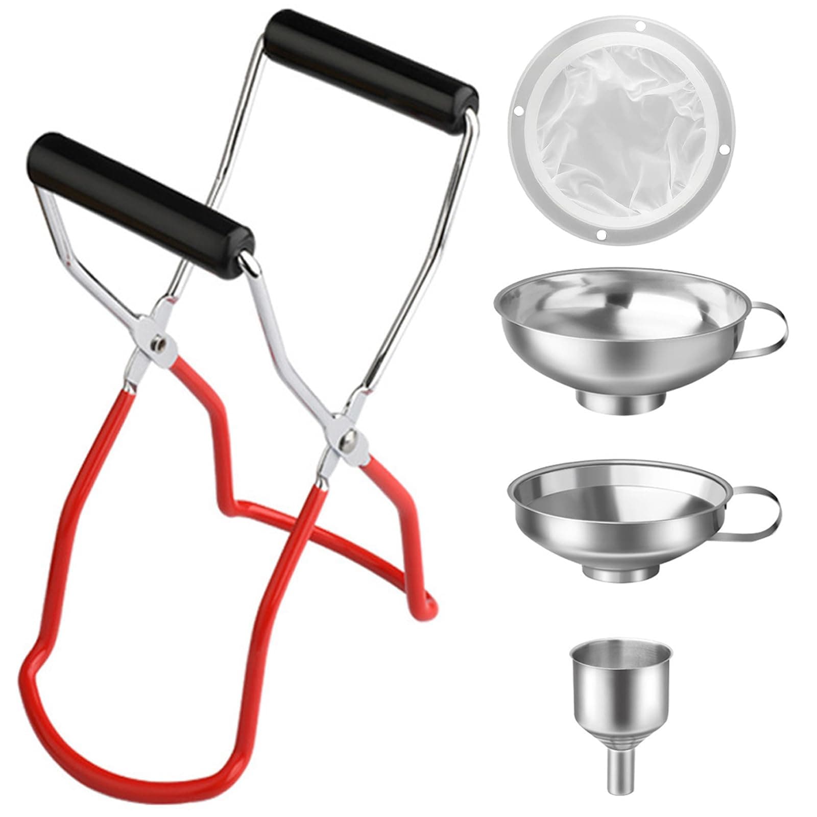Multifunktions Küchen Trichter Set für Edelstahl, Ideal für Wein und Saucen Abfüllen
| Edelstahl Marmeladentrichter Tri
