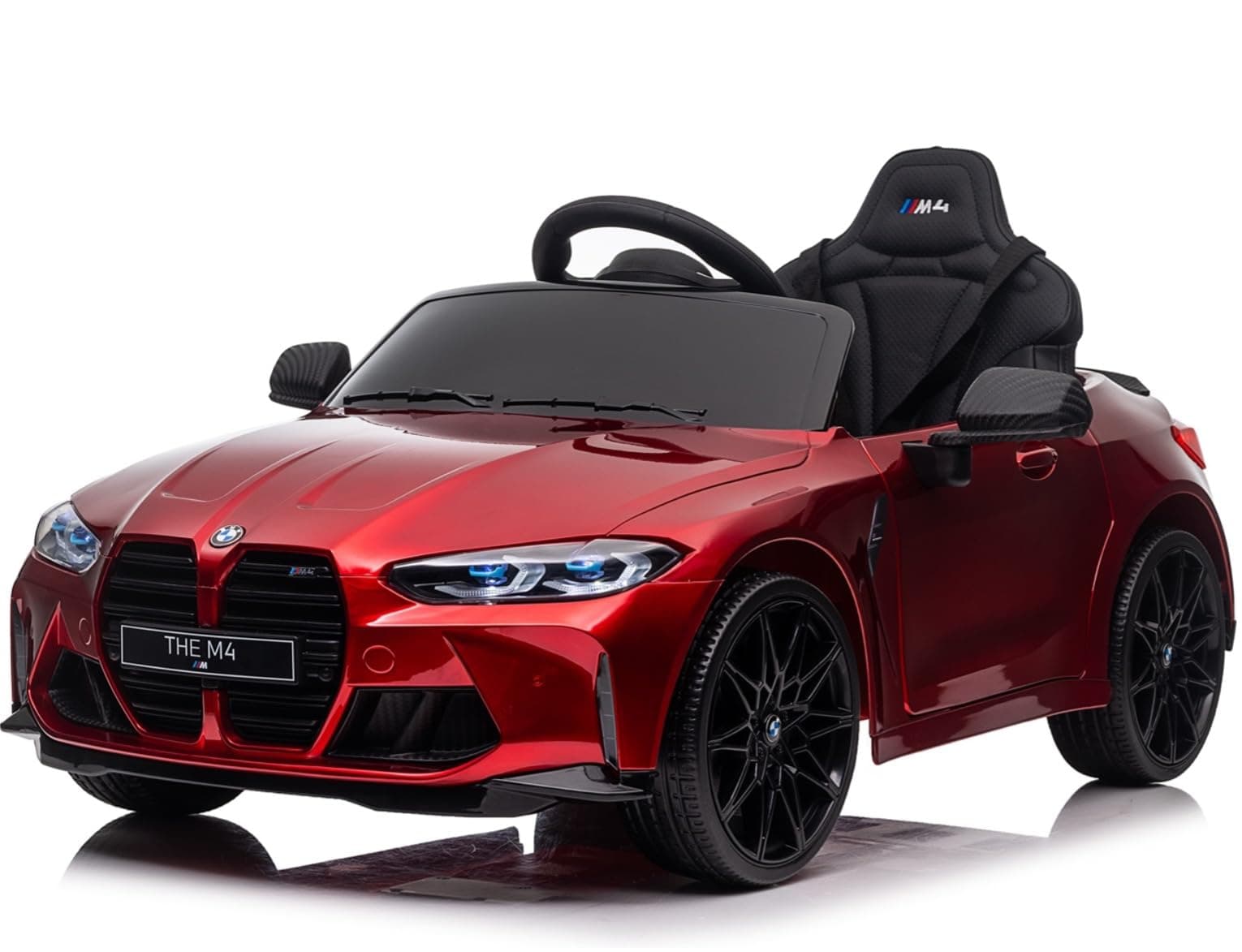B.M.W M4 Kinder Elektroauto Rot