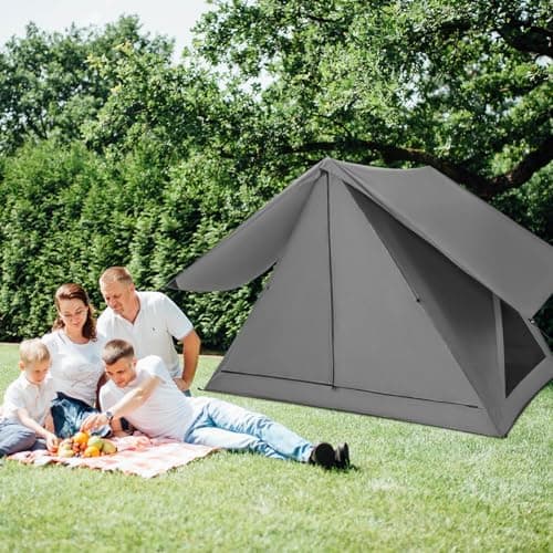HOMASIS Wasserdichtes Campingzelt für 2–3 Personen
| HOMASIS Pop up Zelt mit Regendach für die Familie
| HOMASIS 360° e