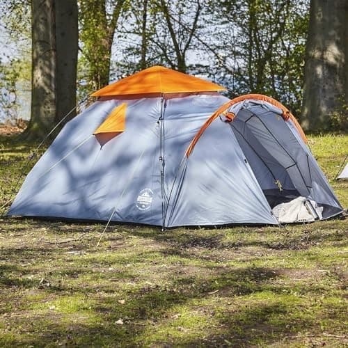 Lumaland Pop Up Zelt Grün | Wasserdicht & Windfest | Ideal für Familie mit 3-4 Personen | Camping, Festival & Reise | Ul