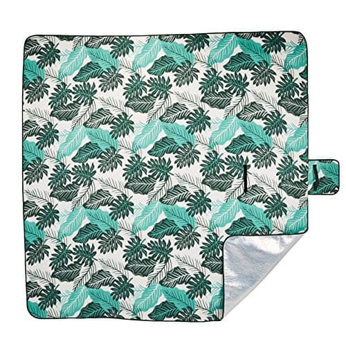 Amazon Basics Picknickdecke für Küche mit wasserdichter Unterseite, Dunkelblau, 200 x 200 cm  
Amazon Basics Picknickdec