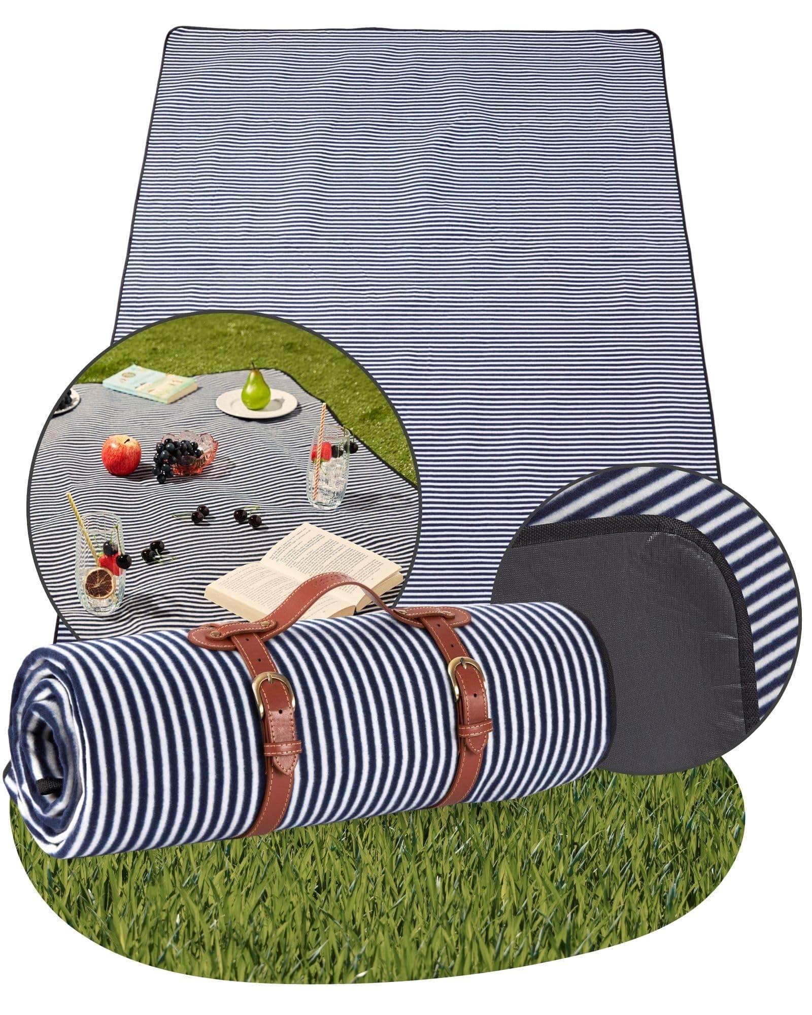 Haus & Garten Outdoor Picnic Blanket Wasserdich Marineblau
| Weiche Stranddecke 200 x 150cm Outdoor Picnic Mat
| Campin